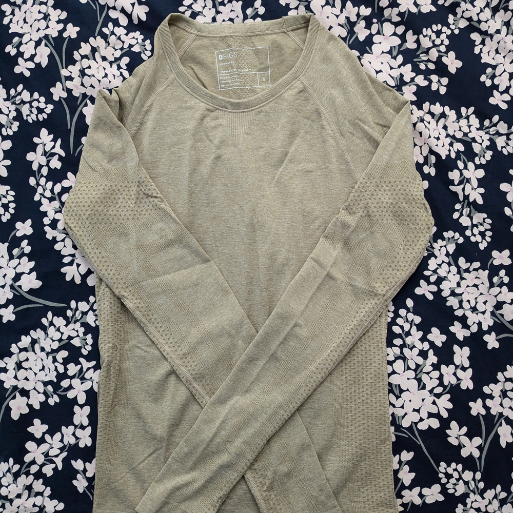 Figs Performance Underscrub-S/Light Oak